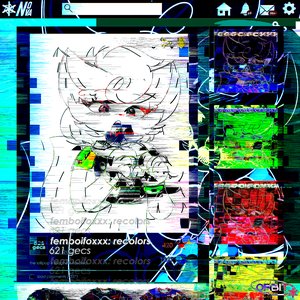 “femboifoxxx: recolors”的封面