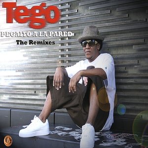 “Pegaito a la Pared "The Remixes"”的封面