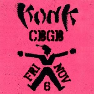 “Live At CBGB Nov 6 1981”的封面