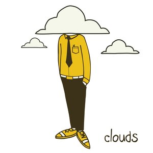 “Clouds”的封面