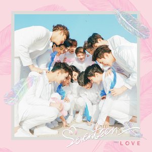 “SEVENTEEN 1st Album First `LOVE&LETTER`”的封面