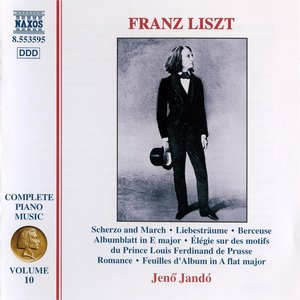 Bild für 'Liszt: Scherzo and March / 3 Liebestraume / Berceuse'