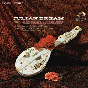 “Rodrigo: Concierto de Aranjuez - Britten: The Courtly Dances from Gloriana - Vivaldi: Concerto for Lute in D Major, RV 93”的封面