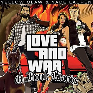 “Love & War (G-Funk Remix)”的封面