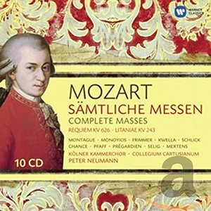 “Mozart: Sämtliche Messen / Complete Masses”的封面