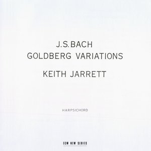 “J. S. Bach. Goldberg Variations”的封面