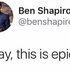 Аватар для Ben Shapiro