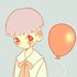 a boy with a balloon のアバター