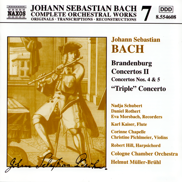 Brandenburg Concertos II: Concertos nos. 4 & 5 / 