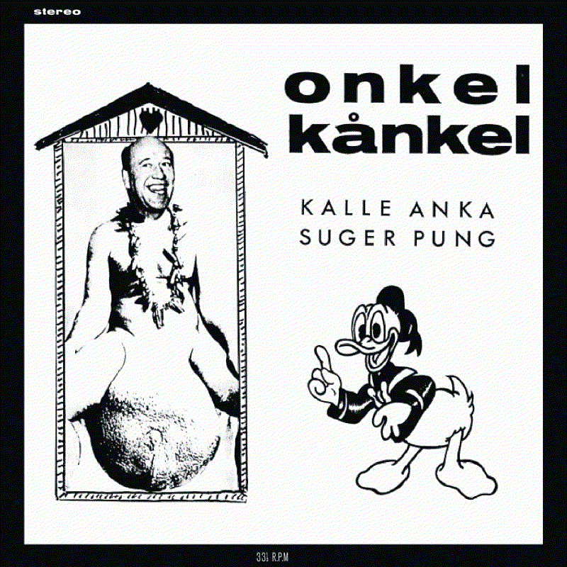 Kalle Anka suger pung cover