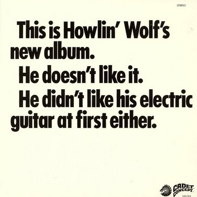 The Howlin' Wolf Album cover