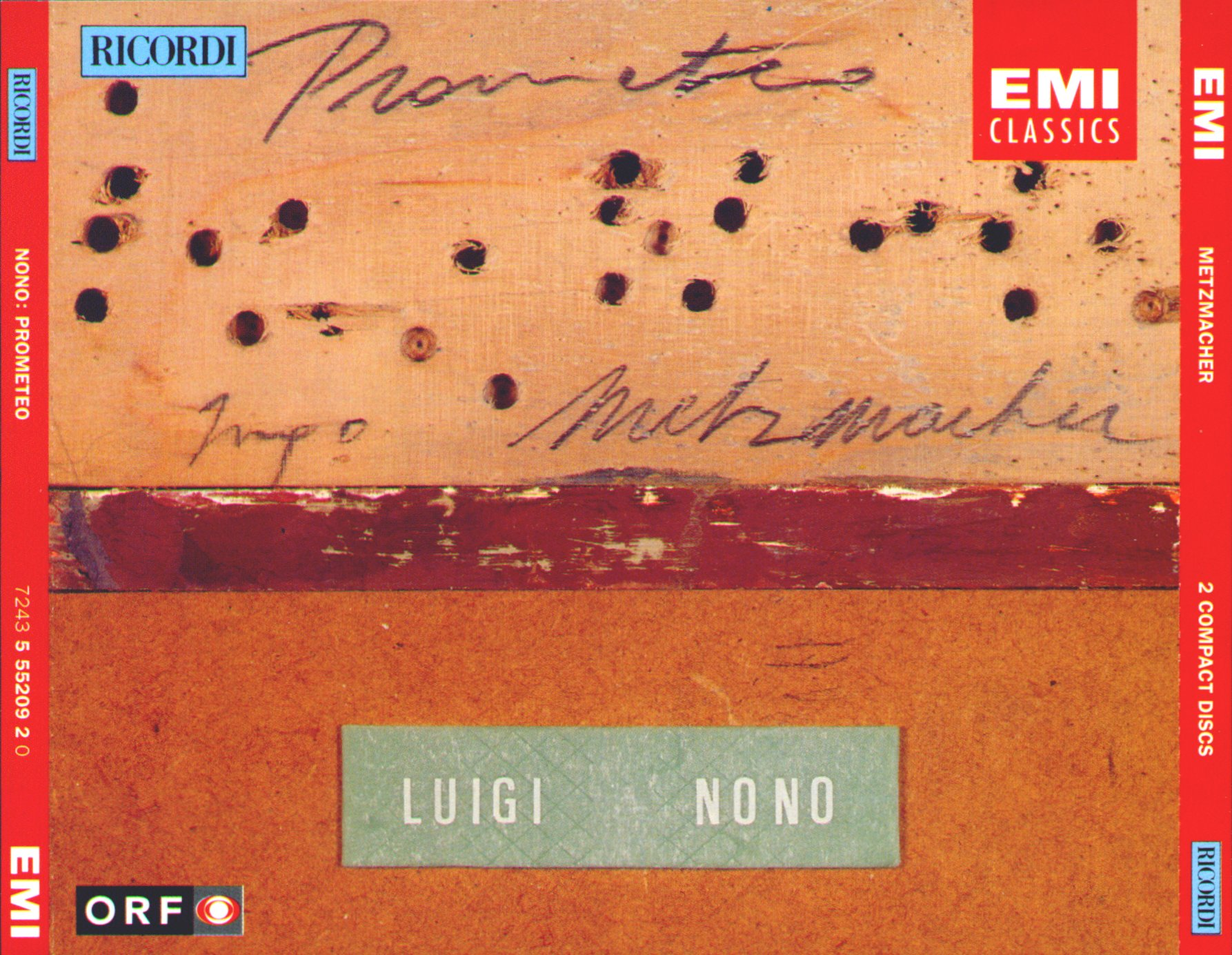 Prometeo, Tragedia dell'ascolto cover
