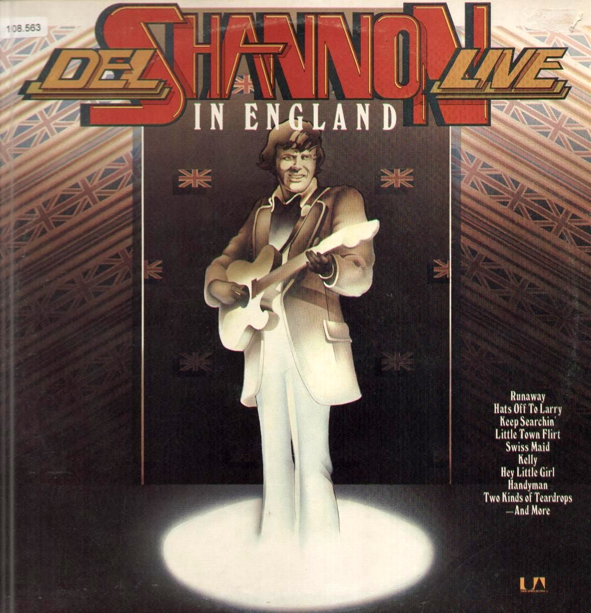 Live in England cover