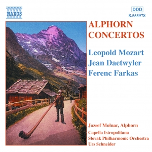 Alphorn Concertos cover
